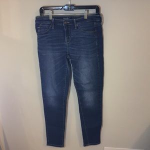 Mossimo mid-rise jegging medium/dark wash